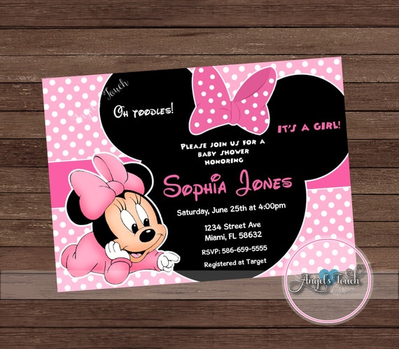 baby minnie mouse baby shower