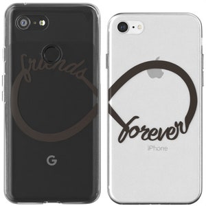 Friends Forever Infinity sign Xr couple case iPhone Xs Max case iPhone 11 Pro cover Matching iPhone case Cute iPhone case 8 phone X 12 Mini image 5