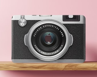 Retro Camera MacBook Pro Case 16 14 inch M3 M2 M1 Vintage Air 15 13 12 11&quot; 2022 2020 2019 Photo Mac Book Hard Cover Hipster Gift Stylish Top