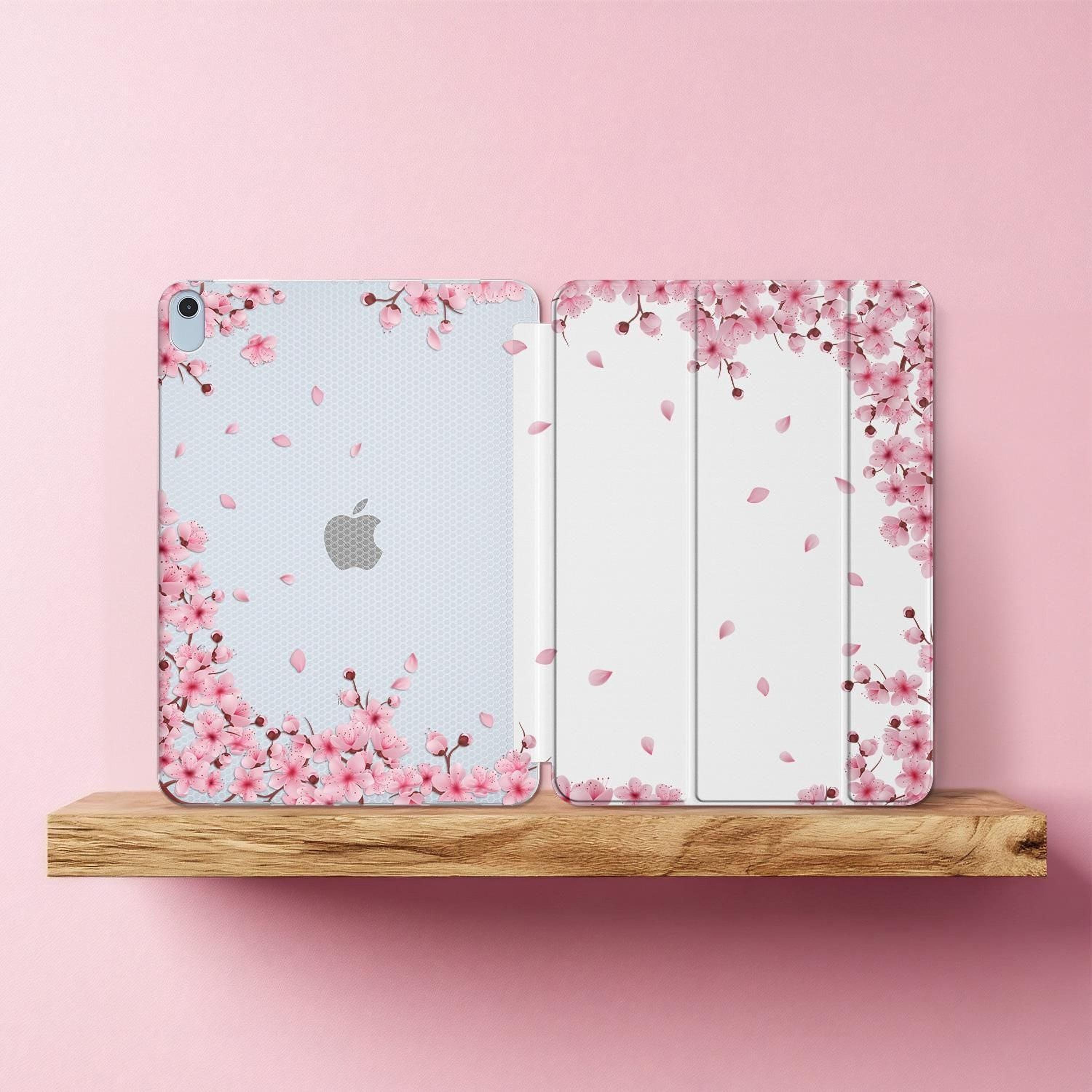 Cherry Blossoms iPad Air 13 Case M3 M4 A16 11th 2025 2020 Petals