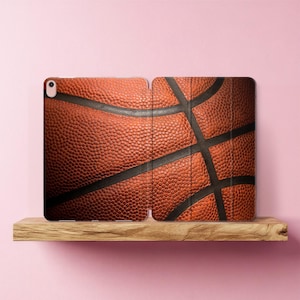 Basketball iPad Pro 13 case orange texture pattern 10.9 Air 4 2020 iPad a16 11 inch 12.9 2022 9.7 10.2 smart cover Mini 5 6 7 Sporty for men