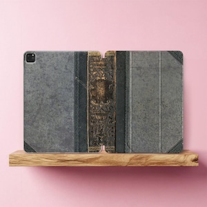 Libro antico Vintage iPad 11 pollici cover A16 elegante stampato 10.2 10.9 in 13 custodia Pro M5 M4 M3 M2 M1 Mini 4 supporto 9.7" 6a 5a 10a generazione Regalo