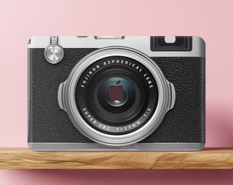 Retro Kamera MacBook Pro Hülle 16 Zoll 14 Zoll M4 M3 Max M2 M1 Vintage Air 15.3 13 Zoll 2020 2019 Foto Mac Buch Hardcover Hipster Geschenk Stylisches Top