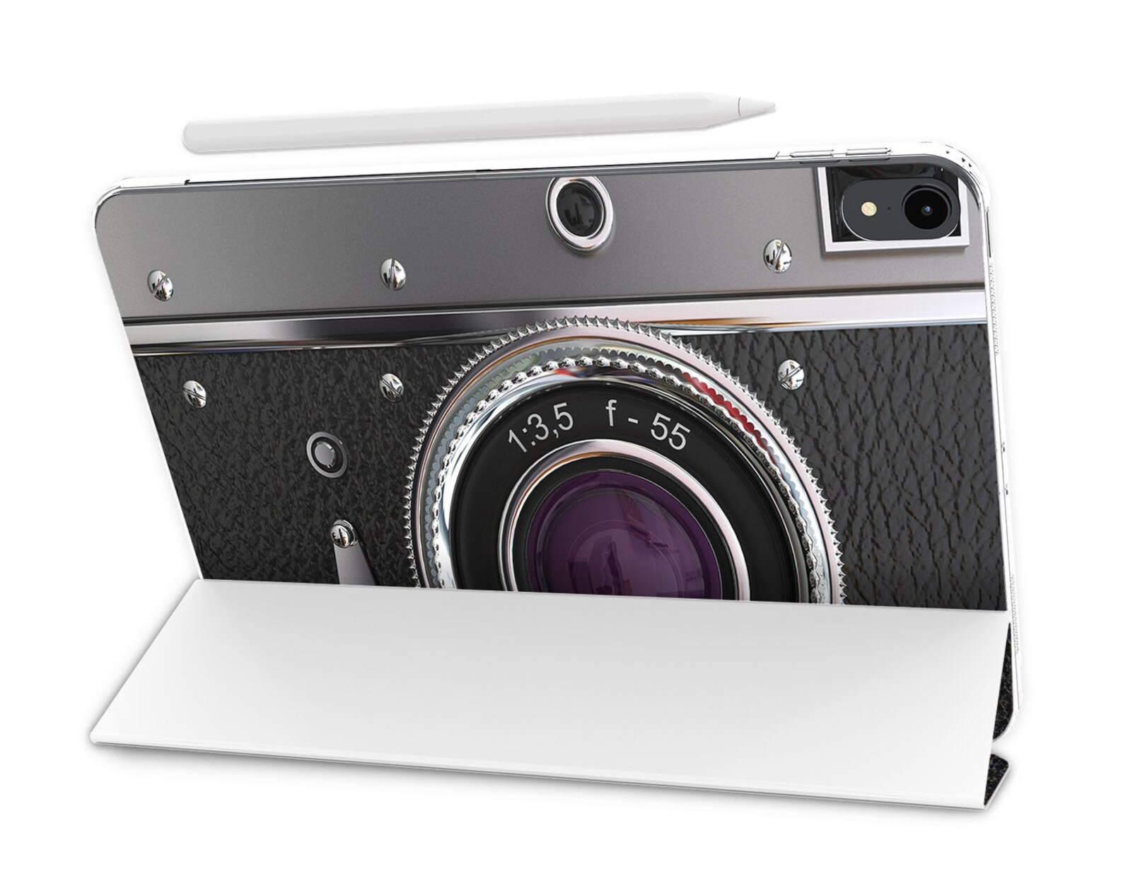 Retro camera 2019 iPad case iPad case black 9.7 inch iPad case Etsy