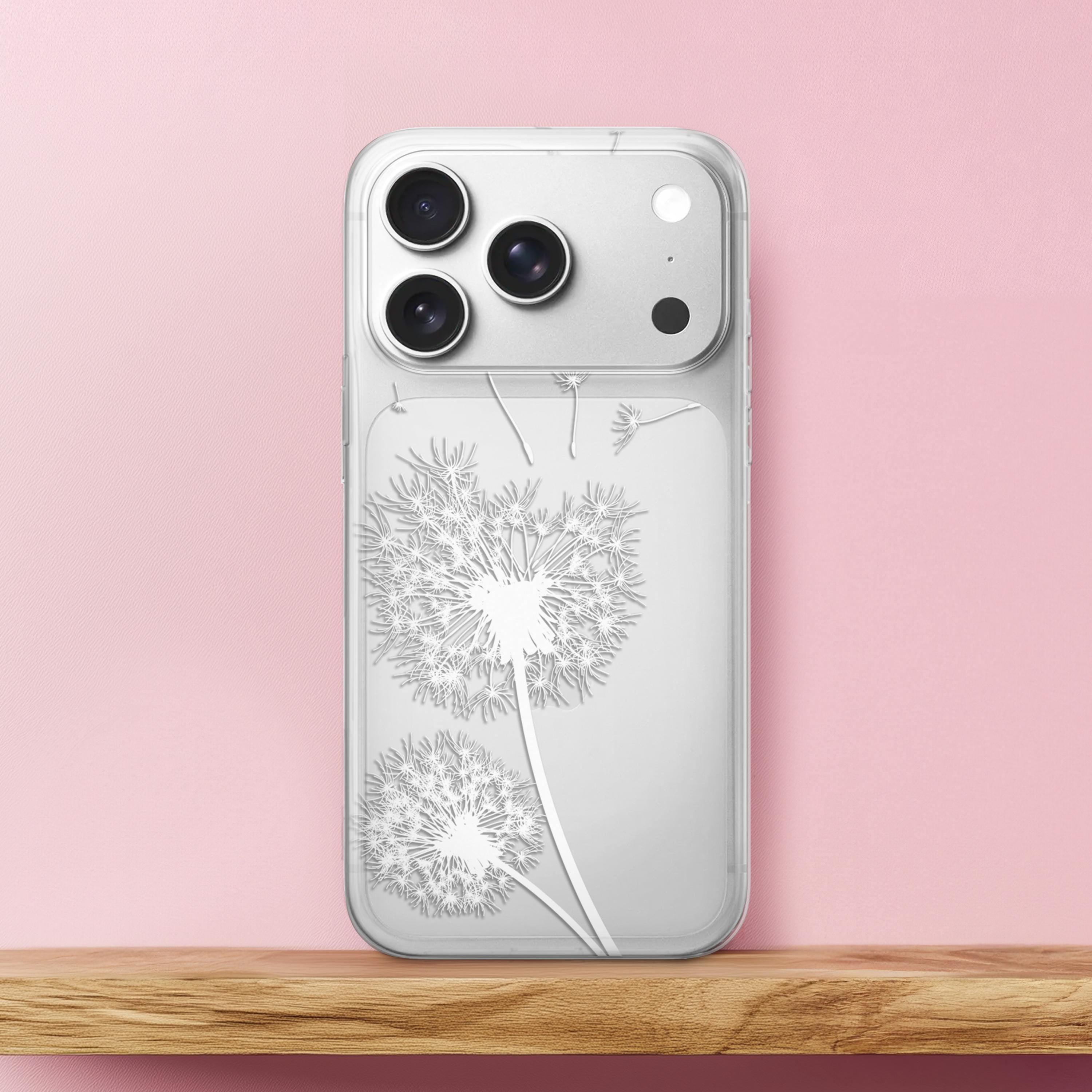 Flower Transparent Pattern Print Silicone Protective Phone Case Anti-Fall Protective Phone Case For IPhone 14 13 12 11 Xs X 7 8 6s Ini Plus PRO Ax Se Gift - Phone Case