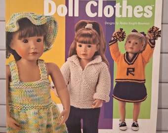 Kniotting Fun-To-Knit Doll Clothes Book by House of White Birches