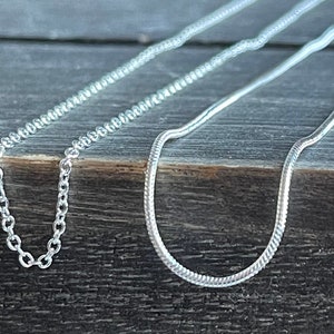 Assorted Silver Snake Chain Necklaces – Layering Jewelry for Women & Men, 1.22mm, 18-24 Inches, Unisex Everyday Accessories