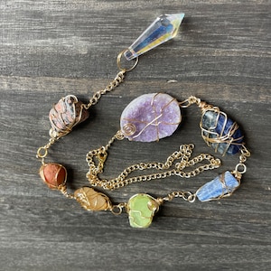 Chakra Crystal Suncatcher window Crystal Hanging Wall Art, Bohemian Home Decor, Rainbow Maker Crystal Prism