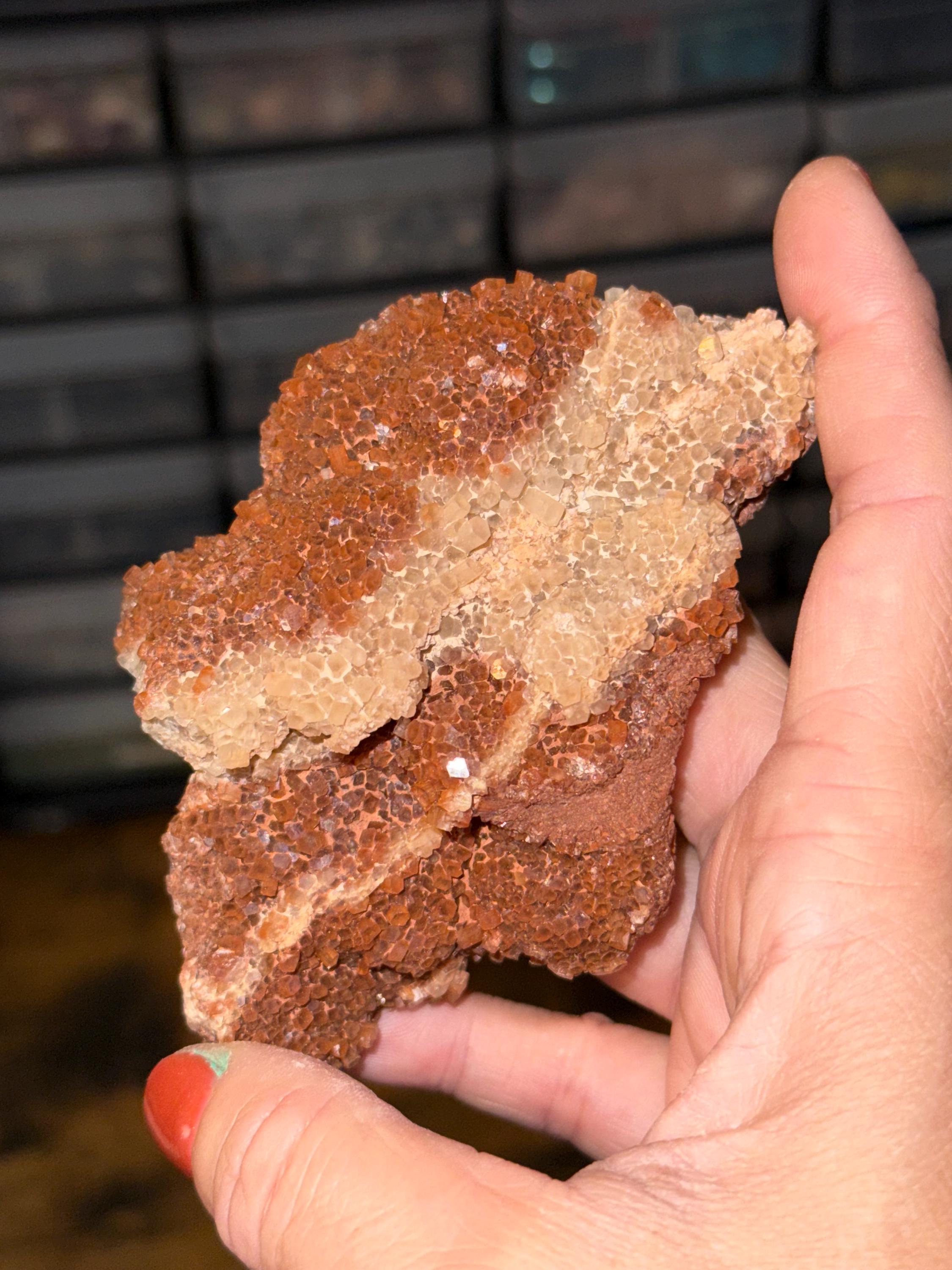 アラゴナイトクラスター モロッコ、アラゴナイトスタークリスタル