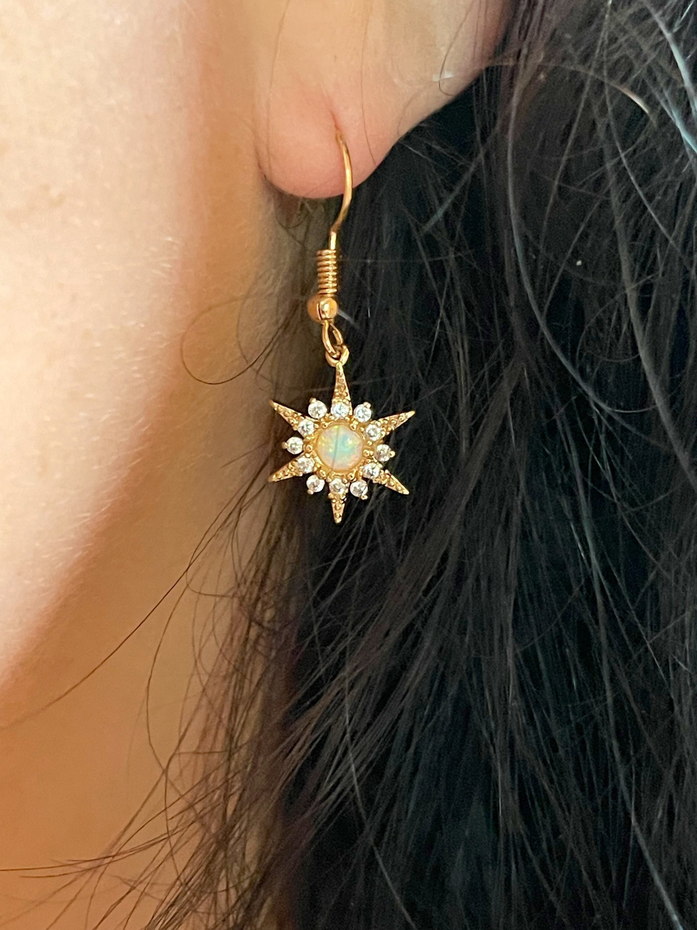 【TATIANA】Opal Planet Earring EC1989〜オパールのピアス TATIANA】Opal Planet Earring EC1989〜オパールのピアス