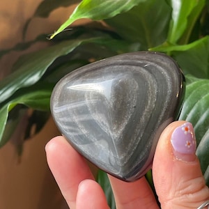 Rainbow Obsidian Freeform Triangle, Polished Obsidian Carving Specimen Mineral Root Chakra