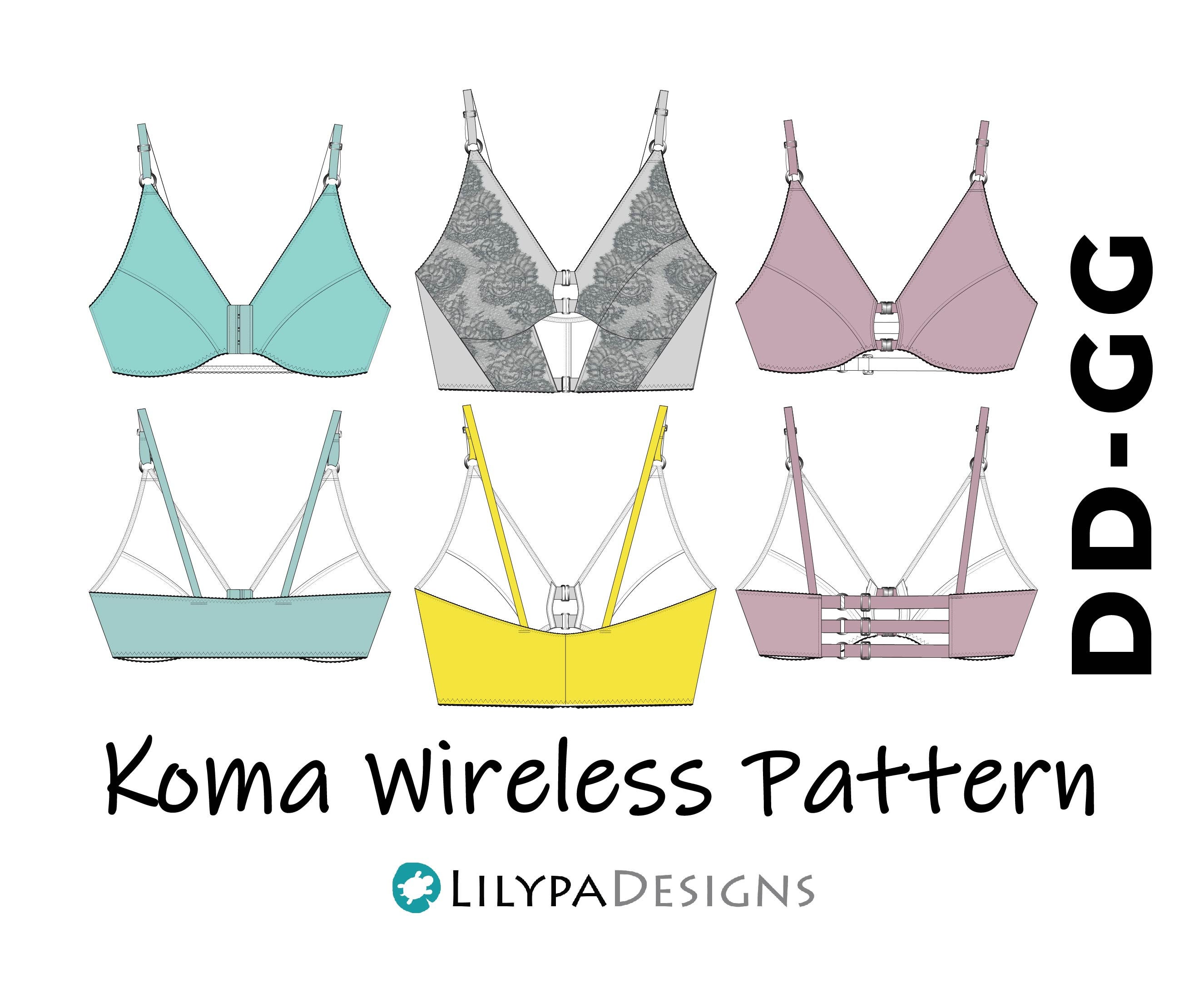 LilypaDesigns Bralette Kit - Gray — LilypaDesigns