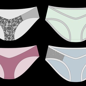 Lunaria Panty Pattern - Great for Maternity!