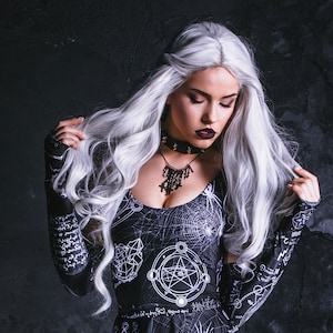 Witch Dress Black Goth Dress Steampunk Dress Gothic Short - Etsy