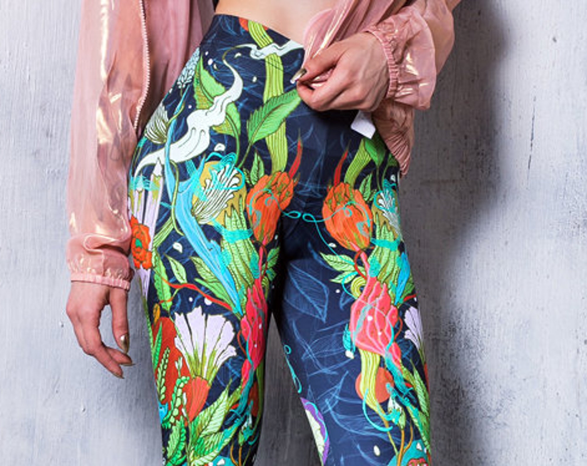 Discover Floral Leggings, boho leggings