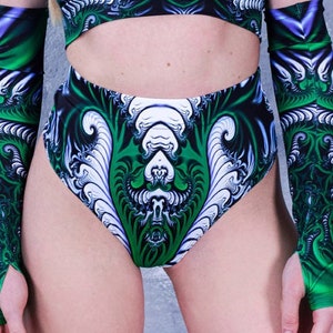 Green Rave Shorts, Sexy Booty Shorts, Women High Waisted Shorts, Pole Dance Women Shorts, Rave Outfits, Shorts Two Piece Set, Devil Walking