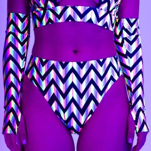 Rainbow Booty Shorts, Pride Clothes, Rave Outfit, Mini Shorts, Summer Shorts, Bikini Shorts, Matching Set, Co ord Set,  Festival Wear