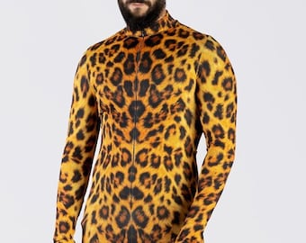 Men Leopard Print Costume, Animal Halloween Costume, Animal Outfit, Couples Halloween Costume, Duo Halloween Costume, Leopard Print Clothing