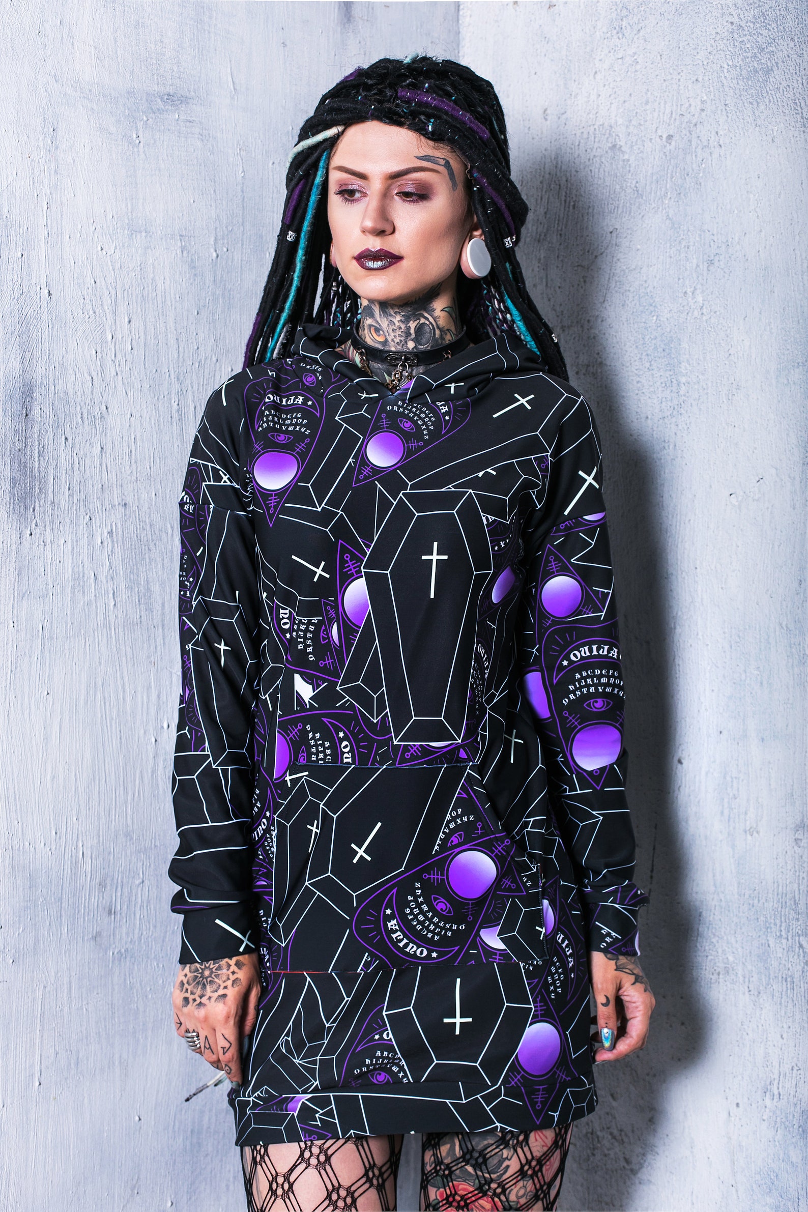 Pastel Goth Hoodie Black Hoodie for Women Black Hoodie Etsy