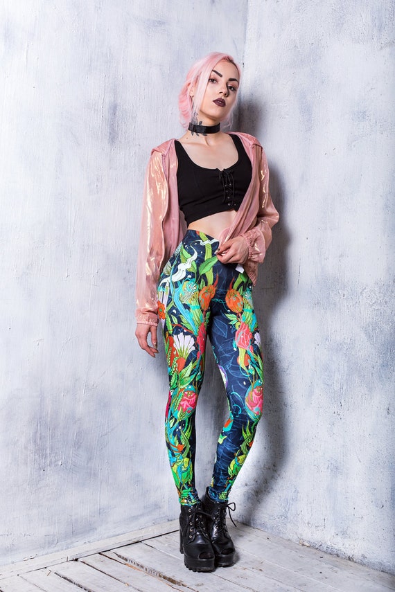 Yucatan Floral Leggings — Ultra Unlimited