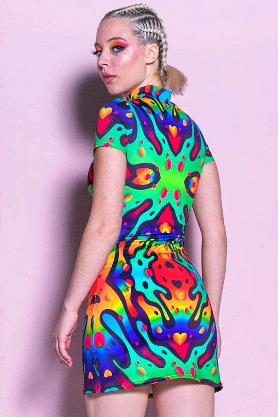 knee length dresses for ladies LFB Cheer Pride Mini Dress