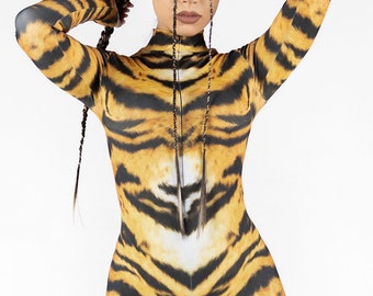 Tigerschwanz-Requisite Aus Kunstpelz – 52 Cm, Flexibel, Für Cosplay & Halloween