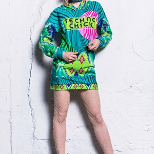 Floral Psychedelic Women's Hoodie