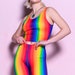 Rainbow Biker Shorts, Pride Biker Shorts Set, Pride Outfits, Rainbow High Waisted Shorts, Spandex Shorts for Women, Festival Clothing, LGBTQ 