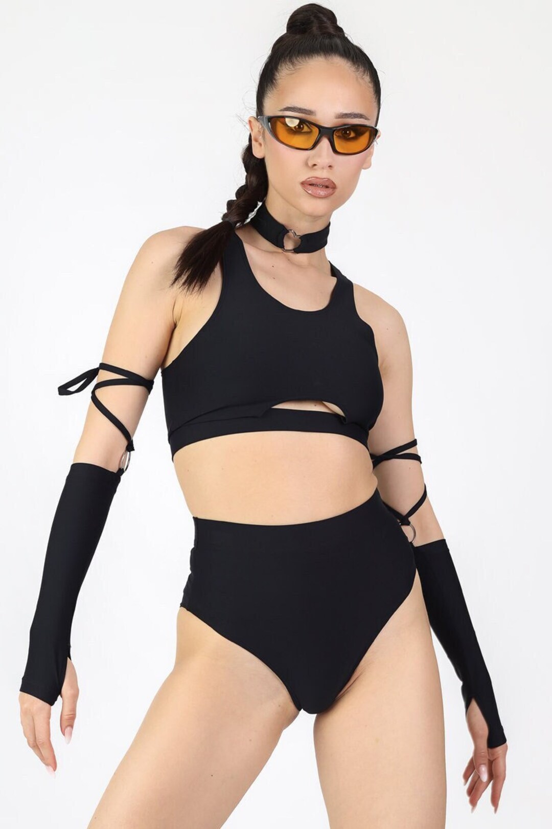 Black booty shorts plus size online