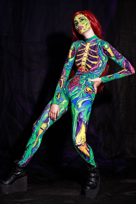 Kids Slime Zombie Morphsuit