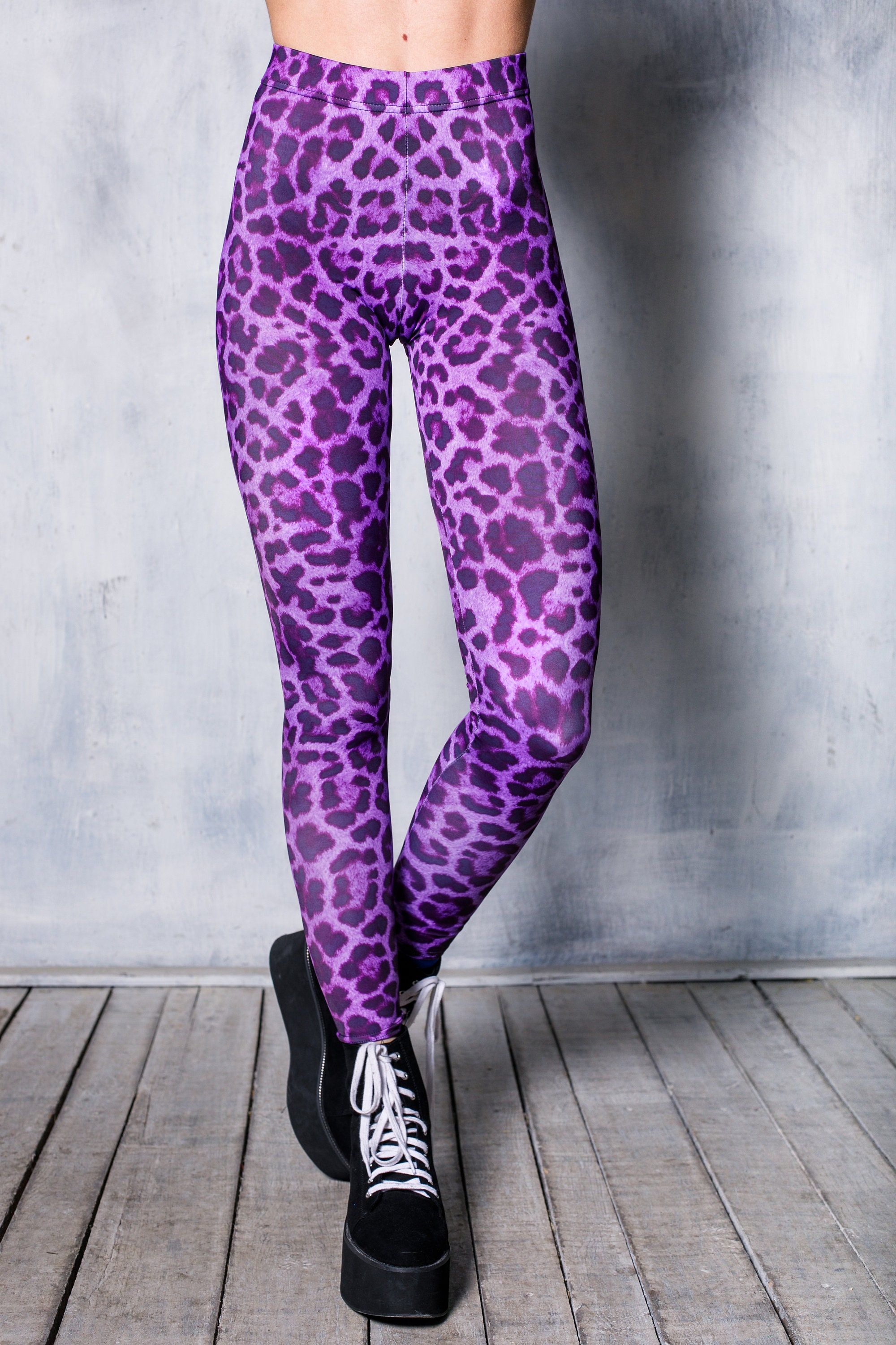 Leopard Compression Sports Leggings - Liberty Maniacs