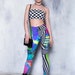 Festival Leggings, printed yoga leggings, high waisted leggings for women, festival clothing, rave wear, psychedelic clothing, DevilWalking 