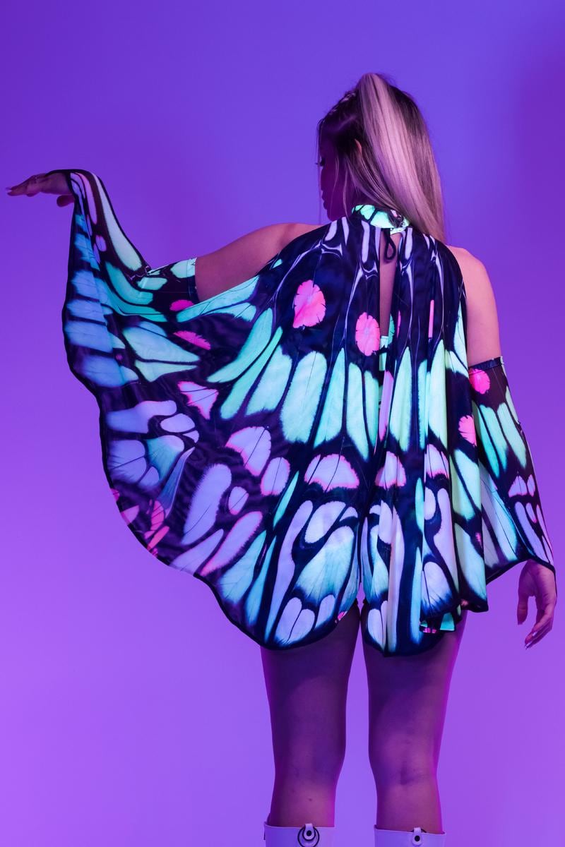 Ailes de cosplay de fée pour adultes, accessoires de rave, ailes de ...