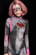 Voodoo Doll Costume, Sexy Halloween Costume for Women, catsuit, Sexy costume, bodysuit women, Adult Halloween costume, Spandex Costume 