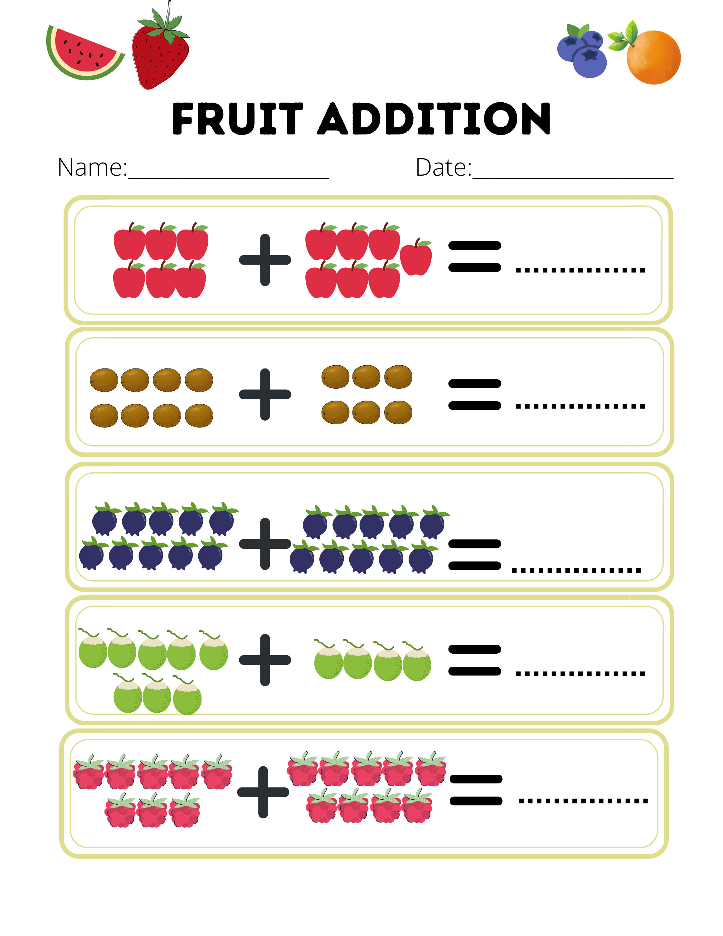 Printable Math Workbook/worksheets DIGITAL - Etsy