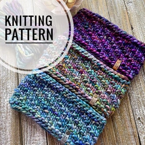 Aspire Headwrap/Earwarmer - Knit Pattern - PDF FILE ONLY