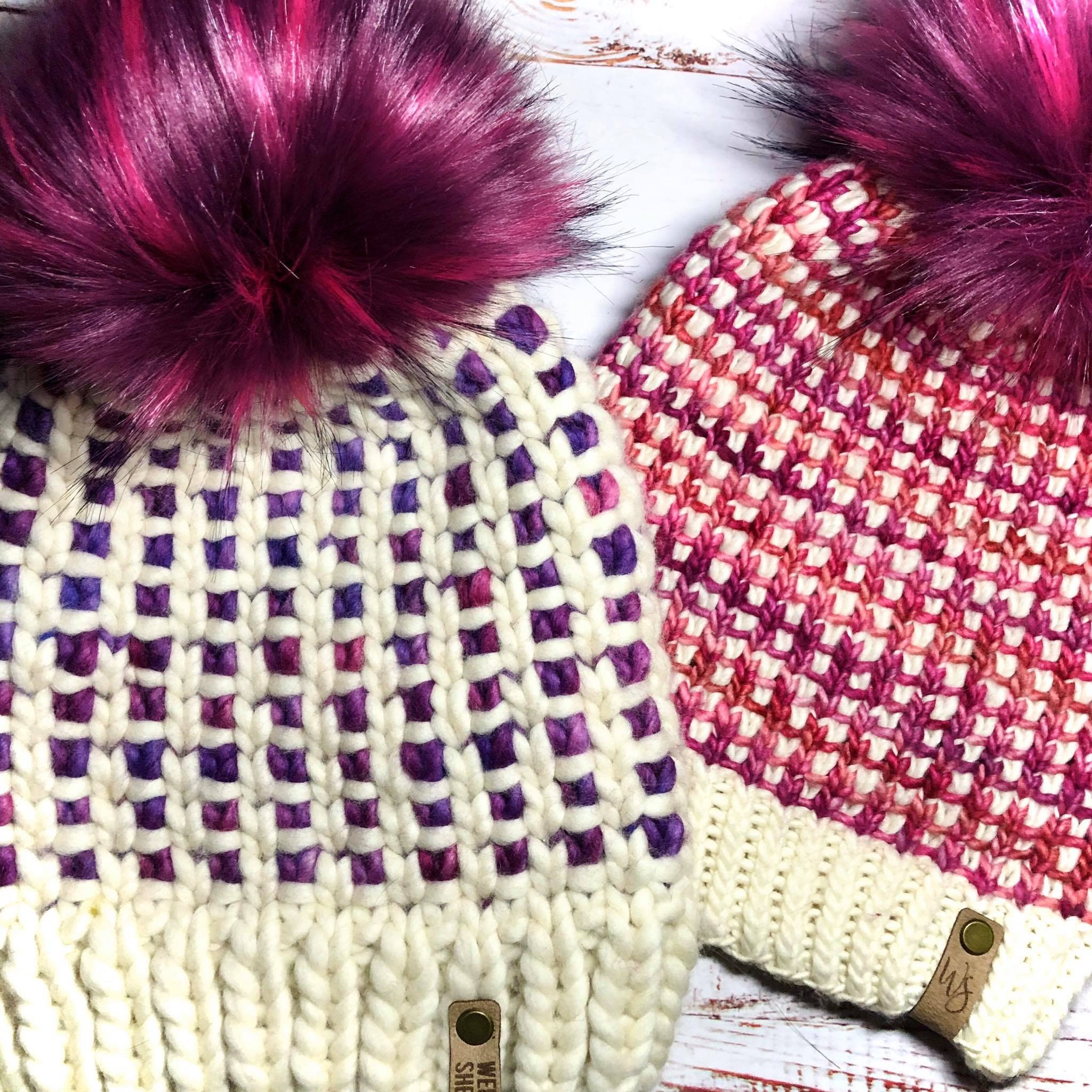 PDF FILE ONLY Kesic Knitted Hat Knit Pattern Toque Beanie Hat Pattern