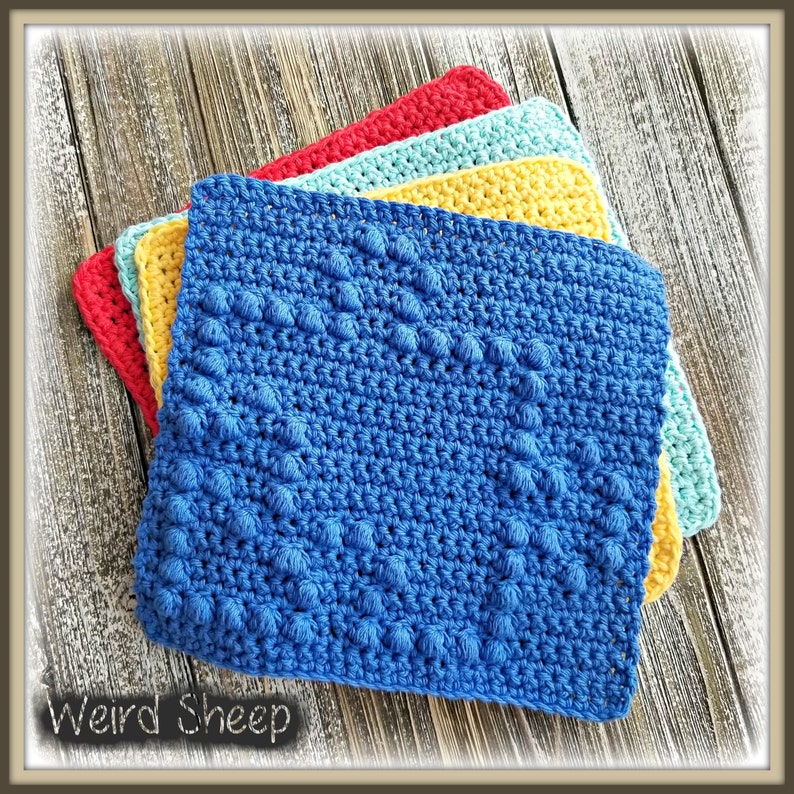 Puzzle Piece Crocheted Dishcloth Pattern Pdf File Only Etsy Australia