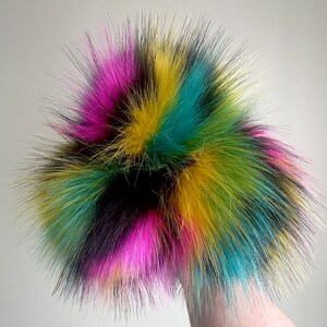 Celebration Faux Fur Pompom | Handmade Vegan Lux Pom