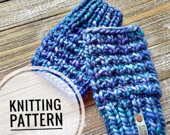 Gala Fingerless Mittens - Knit Pattern - PDF FILE ONLY