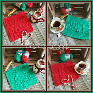 Christmas Dishcloth Pattern Combo - PDF File Only