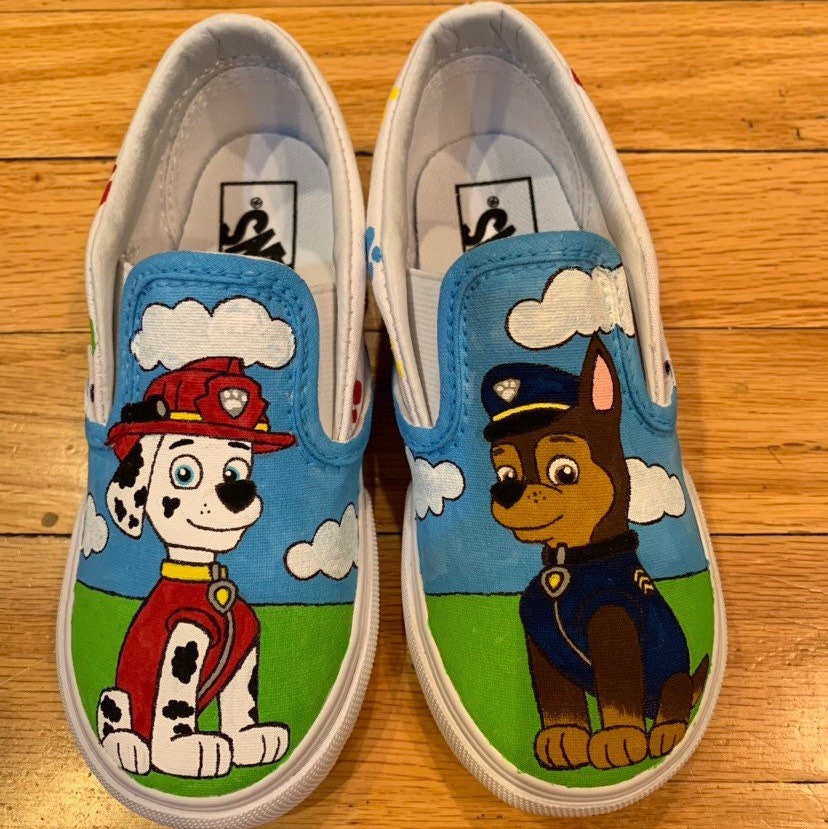 paw patrol van shoes