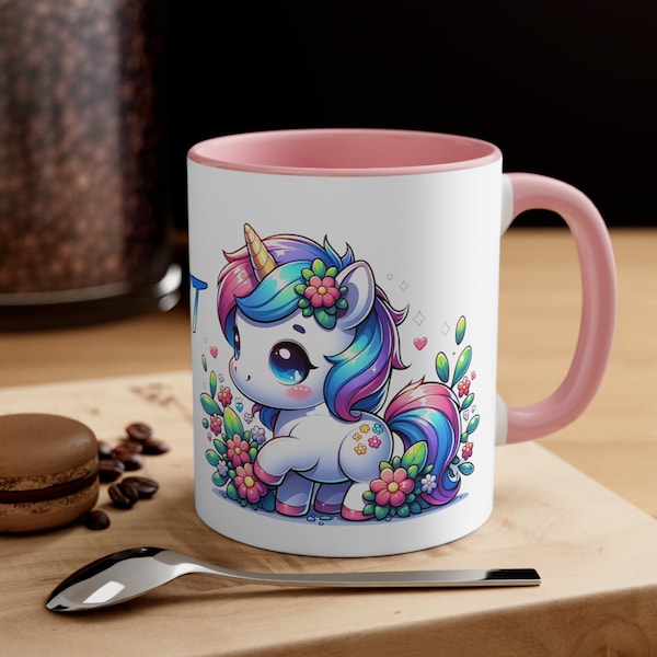 Unicorn mug the best mom' unicorn mug with phrase the best mom' birthday gift, unicorn coffee cup or tea