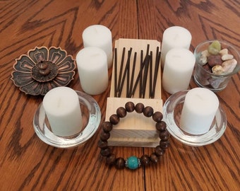 Mini Meditation Kit,Mediation Starter Kit,Mediation ,Beginner's kit,Meditation kit