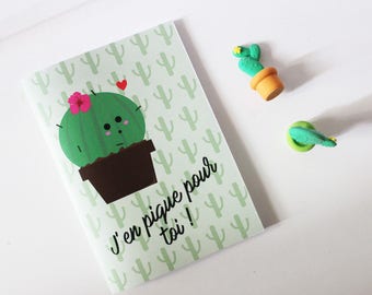 Cactus notebook "I in sting you!"