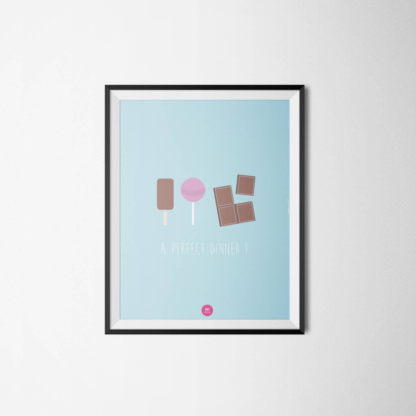 Affiche A4 A Perfect Dinner