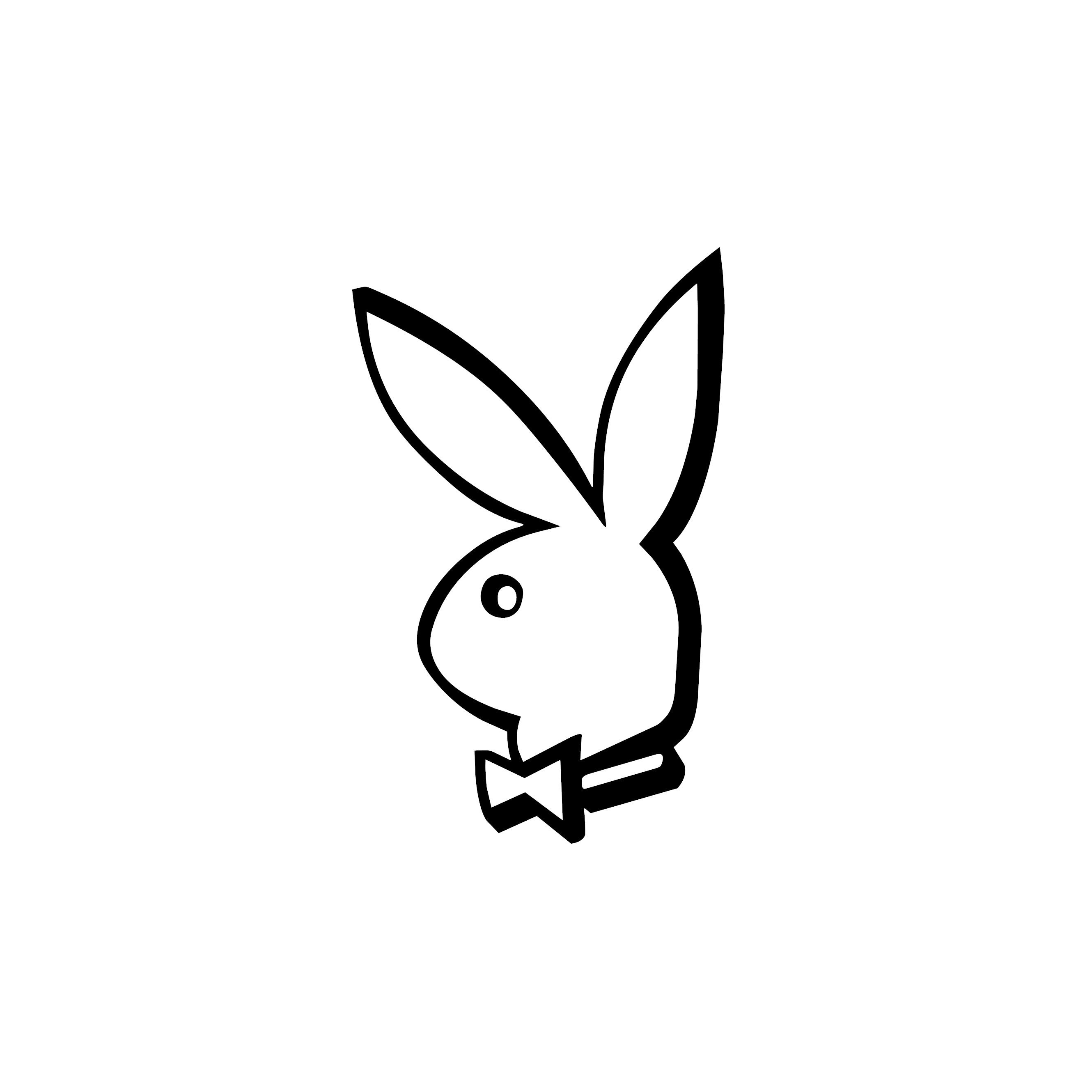 Playboy Bunny Decal Sticker Car Truck Laptop SIZES and COLORS Etsy
