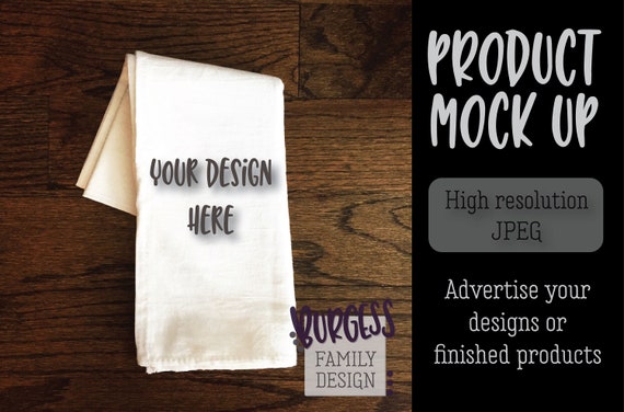 Mock Up Flour Sack Tea Towel Kitchen Mockup Instagram Mock Up Flour Sack Tea Towel Kitchen Mockup Instagram
