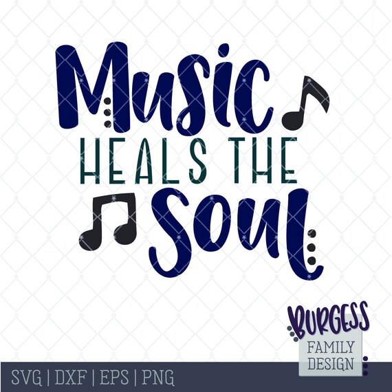 Download Music Heals The Soul Feel Good Quote Country Rock Vibes Summer Etsy