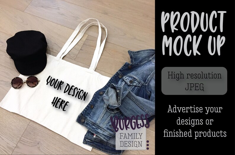 Download MOCK UP Styled Instagram tote Beach bag Wood Background | Etsy